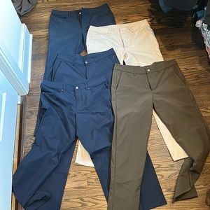 Lululemon ABC pants - set of 5